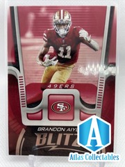 Brandon Aiyuk BLITZ #BTZ-BAI Insert 2021 Panini